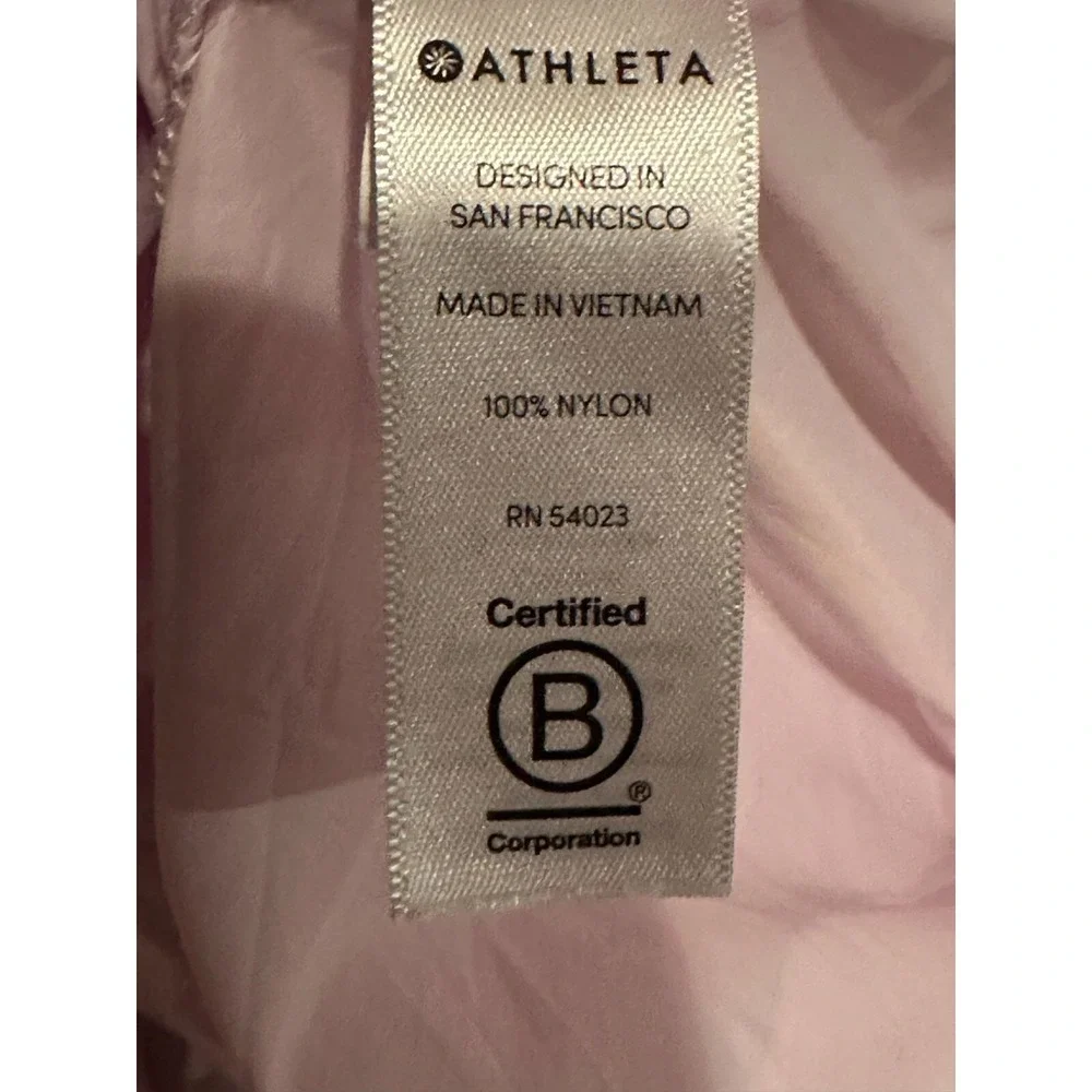 Athleta Super Lightweight‎ Anorak Windbreaker – Cotton Candy Pink, Size M